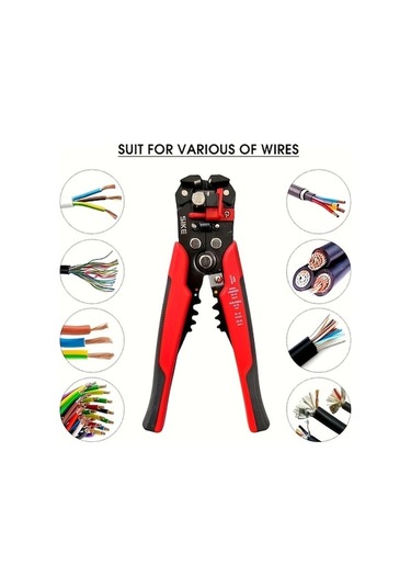 Fastbuy Türkçe Optimizlenmiş Ürün Başlığı: Yüksek Güçlü Otomatik Kablo Kesici Profesyonel Elektrikçi Aletı 24 10 Awg Antiskid