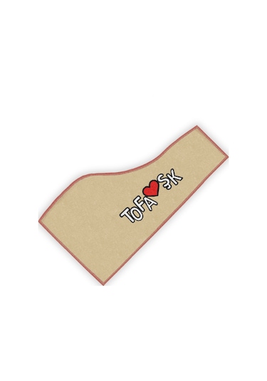 Tofaş Düşük Ön Göğüs Torpido Koruma Halısı Bej Renk Vites Konsol Halısı & Torpido Sehpa Örtüsü