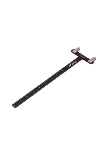 Siyah Yay Ayarı Cetvel T Şekilli Yay Kare Hassas Cetvel Yay Ayarı Ölçümü Paslanmaz Çelik Ölçüm Aleti Okçuluk Aksesuarları