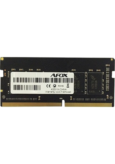 Afox AFSD416ES1P 16GB DDR4 2400 MHz Micron Chipsetli Notebook Bellek