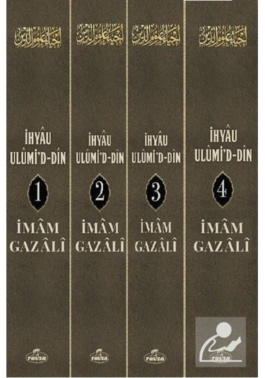 İhyau Ulumi'd - Din Seti - İthal - 4 Kitap Takım - İmam Gazali - Ravza Yayınları