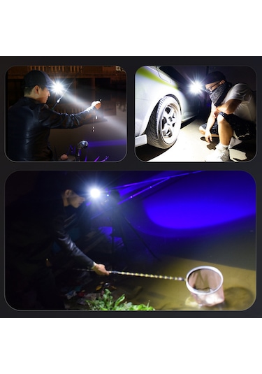 Dekohop Sensörlü Kafa Lambası Kamp Balıkçılık Şarjlı Led Işık