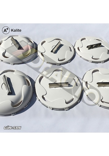 19.5 İnç Piramit Model 20cm Fırfırlı Jant Kapağı 6'lı Takım