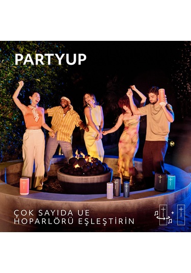 Ultimate Ears Boom 4 Taşınabilir Su Geçirmez Bluetooth Hoparlör, 360 Derece, 15 Saatlik Pil Ömürlü - Mor