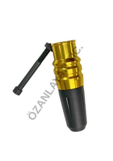 Motosiklet Universal Egsoz Ve Motor Koruma Takozu Sarı Renk
