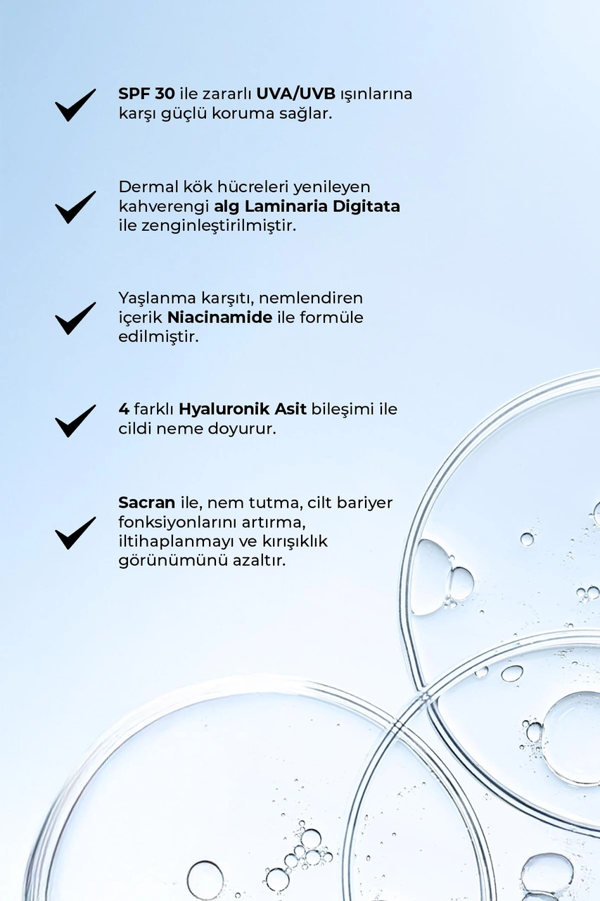 Alix Avien Kırışıklık Karşıtı Nemlendirici SPF30 Parlak Bitişli Fondöten Care Enhancer 809 Peach Buff