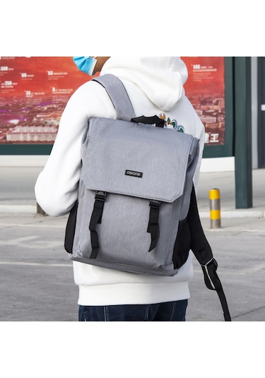 Jeemson "s76 Seyahat Çantası - Hafif Ve Dayanıklı Laptop Sırt Çantası 30x39 Cm " Siyah