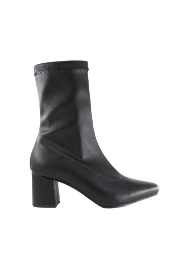 Miss Park Moda 09 K1783 Siyah Kadın Bot Siyah