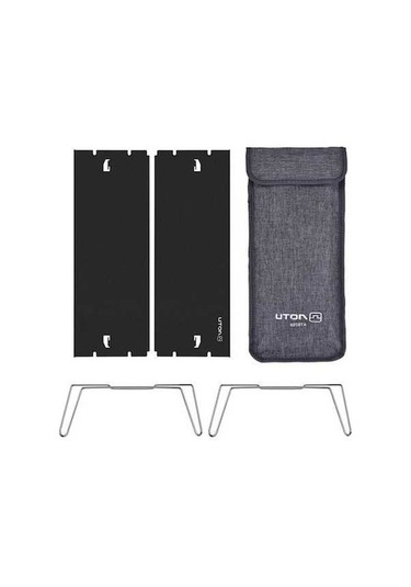 Prestigegoods At6759 Kamp Masa Siyah, Ultra Hafif Katlanır Dış Mekan Masa, Alüminyum Paslanmaz Çelik, Mini Taşınabilir, Açık Hava Kamp Ve Çay Takımı İçin Siyah