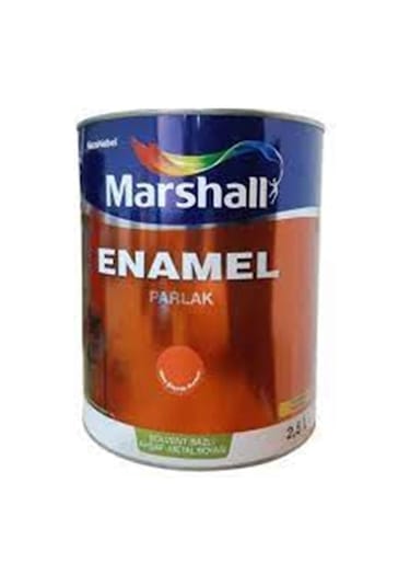 Enamel Solvent Bazlı Ahşap-Metal Boyası Parlak Bayrak Kırmızı 2,5
