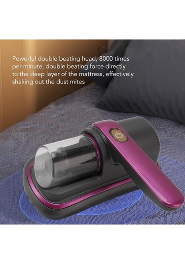 Springsun Kablosuz Uv Mayt Temizleyici - Düşük Sesli El Vakumu İle Yatak, Koltuk, Halı Temizliği