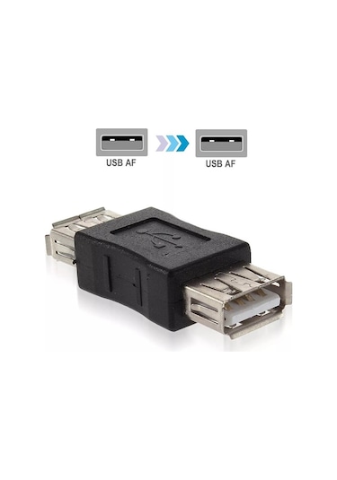 5 Adet - Usb Dişi Dişi Çevirici Adaptör - Usb Dişi Uzatma Ek
