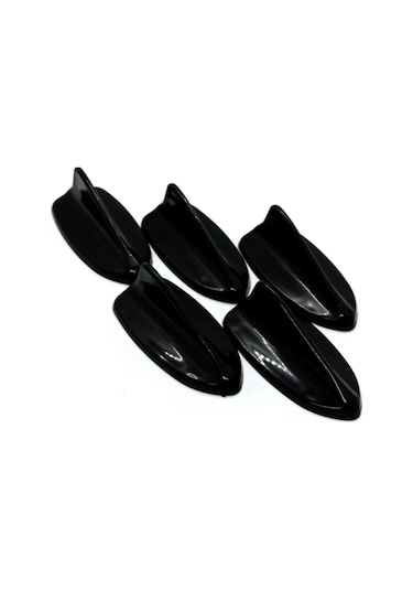 Fiat Fiorino Uyumlu Balık Sırtı Mini Süs Anten Siyah 5'li Fs