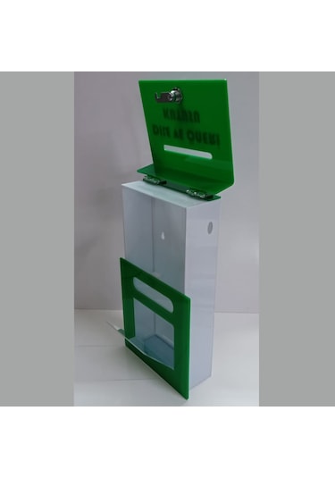 Yeşil Pleksi A-6 Dilek Öneri Kutusu