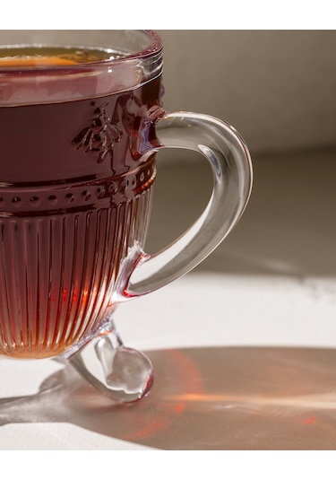 Abeille 4'lü Çay Fincanı - Şeffaf - 170 Ml 8684427117873 Çok Renkli