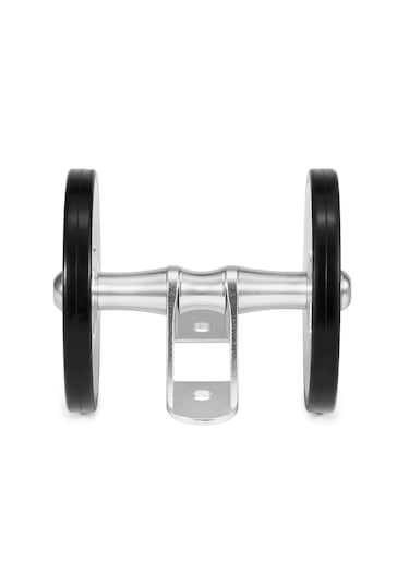 Lixada Alüminyum Alaşımlı Bisiklet Çift Makaralı Arka Tekerlekler Brompton Katlanır Bisiklet Arka İçin Yedek Siyah