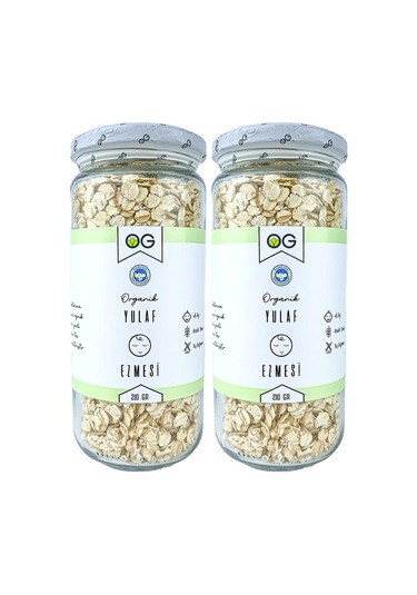 2'li Organik Yulaf Ezmesi 210 G