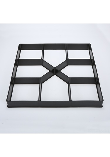 Reedark Bahçe Yolu Kalıbı - Yeniden Kullanılabilir Abs Malzeme İle Dıy Kare Taş Döşeme Çok Renkli