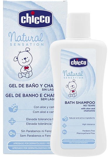 Chicco Natural Sensation Bebek Banyo Şampuanı 200 ML