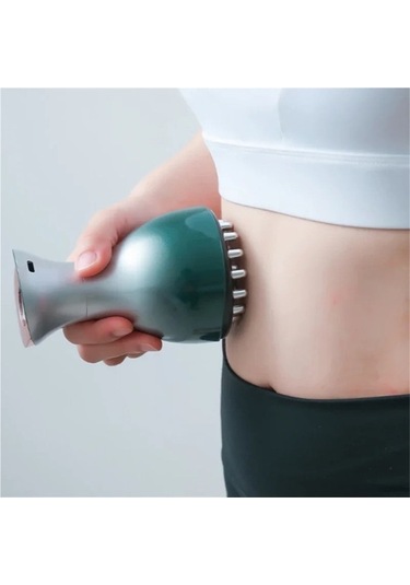 Willowhaven Yeşil Elektrikli Meridyenler Fırça Guasha Kırışıklık Karşıtı Sağlık Elçisi Yeşil