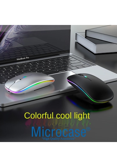 Microcase AL2767 Kablosuz Bluetooth RGB Çift Modlu Mouse