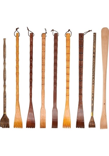 Rogfer Bqr01 Geri Kazan Uzun Tutturma Ahşap Masaj Kazan, Stil: Çift Kullanım, Boyut:çift Kullanım Diğer Çok Renkli Çok Renkli