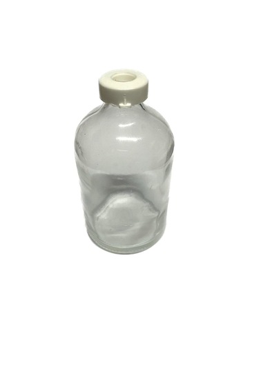 100 Cc Flakon Cam Şişe 100 Adet Sızdırmaz Çukur Kapak