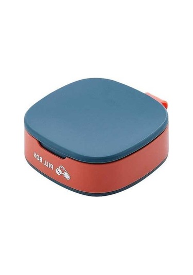 Dancemonkey Taşınabilir Küçük Hap Kutusu, Seyahat İlaç Kutusu, Silikon Mini Mühürlü Ilaç Saklama Kutusu Altın Altın