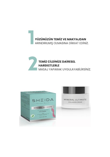 Sheida Mineral Ultimate Kolajen Krem 60 ML