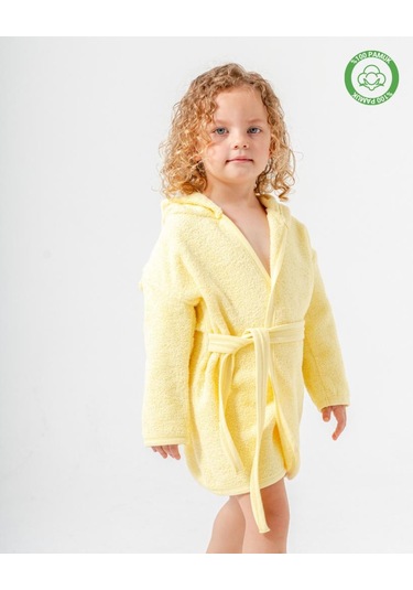 Kedicik Bornoz Sarı