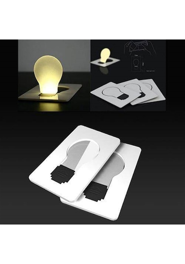 Kredi Kartı Şeklinde Led Cep Lambası  Lamba