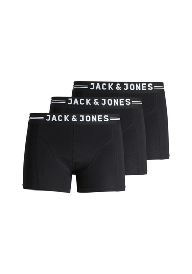 Jack & Jones 12081832 (3' lü) Erkek Siyah Boxer