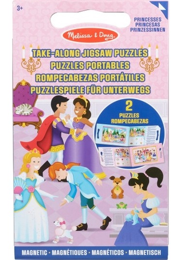 Melissa And Doug Mıknatıslı 2X15 Yapboz Seti Prenses