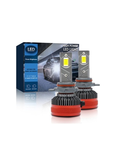 Ebitda Yüksek Performanslı Led Far 120.000lm, Ip69k Su Geçirmez, 6000k - Çift Bakır Soğutmalı, 50.000 Saat Ömürlü