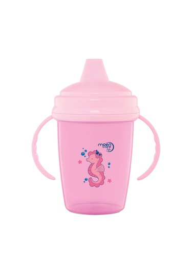 Life Enjoy Akıtmaz PP Alıştırma Bardağı Pembe 240 ML Pembe