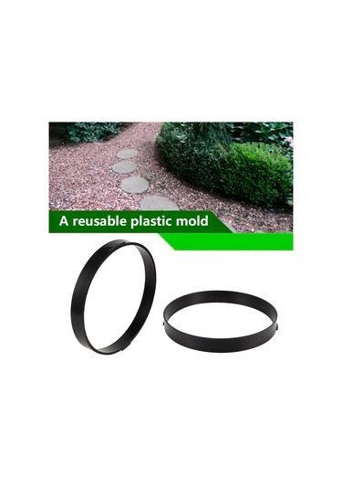 Suofeng Bahçe Yolları İçin Tekrarlı Kullanımlı Pp Beton Kalıbı - 34.5cm Çaplı Dairesel Desenli Dıy Yol Yapım Aracı