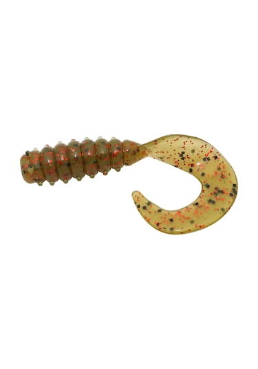 Hanfish Gurt 6cm 8 Adet Orak Kuyruk Silikon Yem Gt-62 Naturel Worm