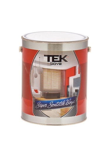 Tek Süper Lüks Sentetik Yağlı Boya Açık Kahve 2.5 Lt 716