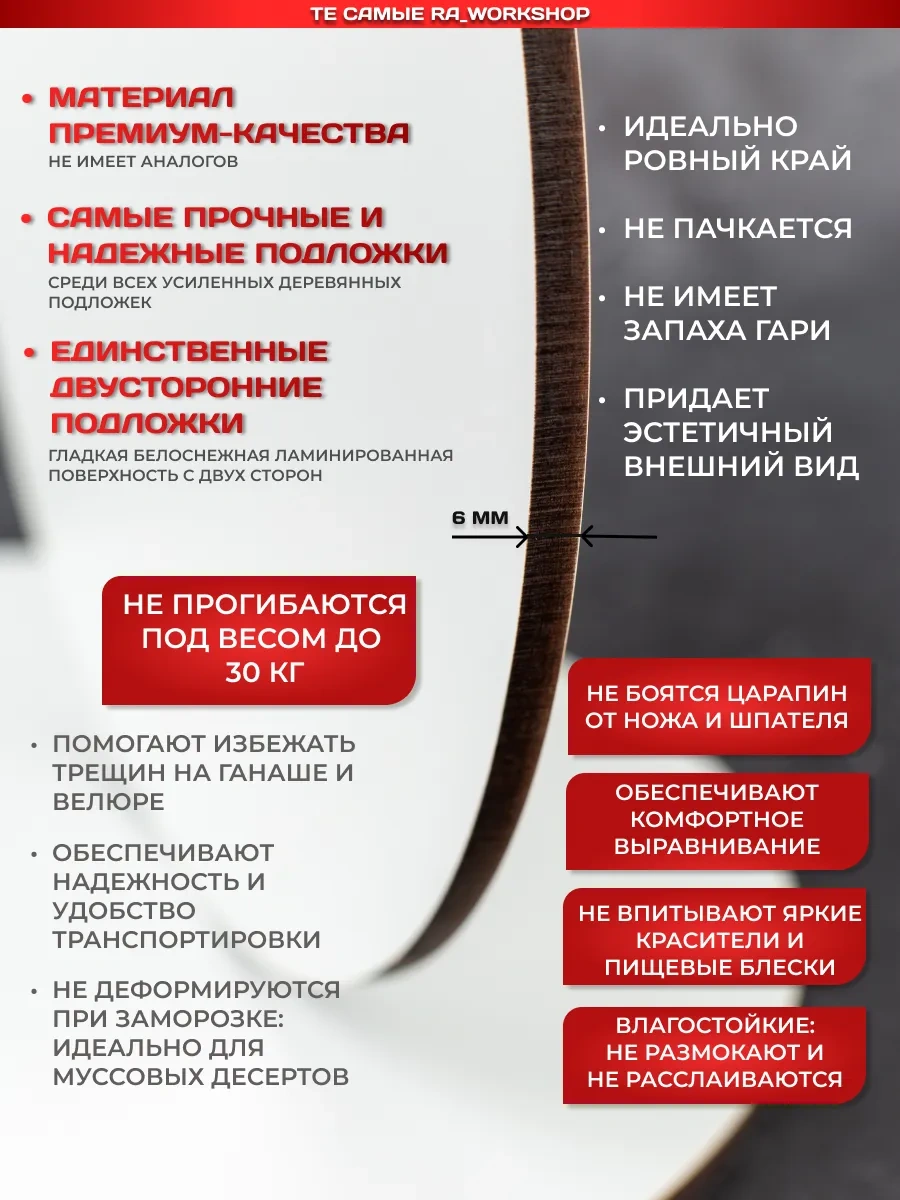 Ra Workshop Dikey 30cm Çift Katlı Delikli Pasta Altlığı 281461577 Beyaz