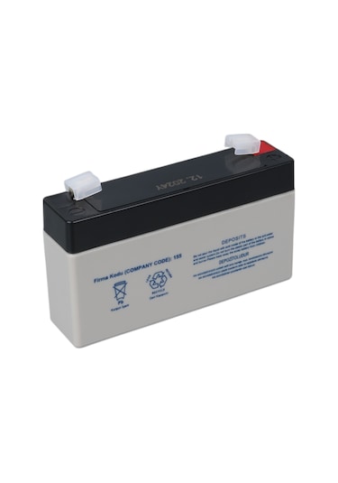 Yokohama Yh-61.3 6 Volt - 1.3 Amper Akü 98x25x52 Mm