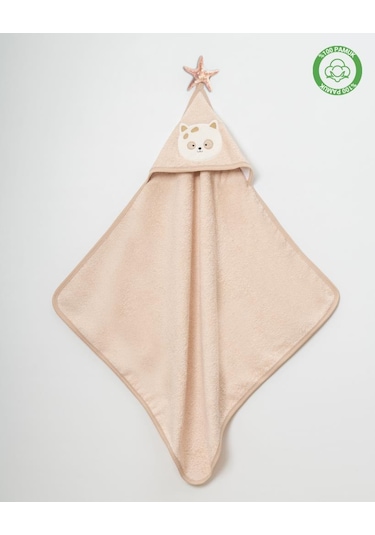 Kedili Bornoz Takımı 1-2 Yaş Bej