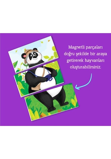 Mucit Karınca Magnet Puzzle Dikkat Geliştiren Zeka Oyunu