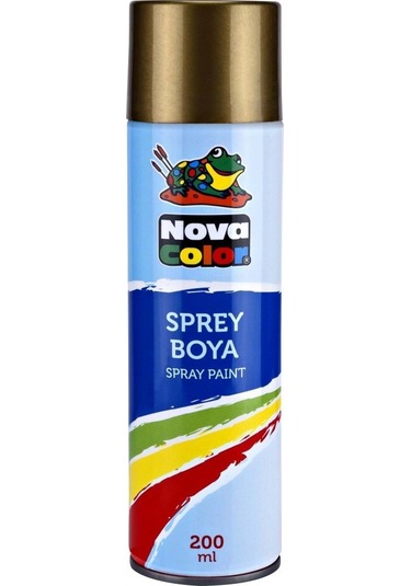 Nova Color Sprey Boya Altın 200 Ml - 2 Adet Altın