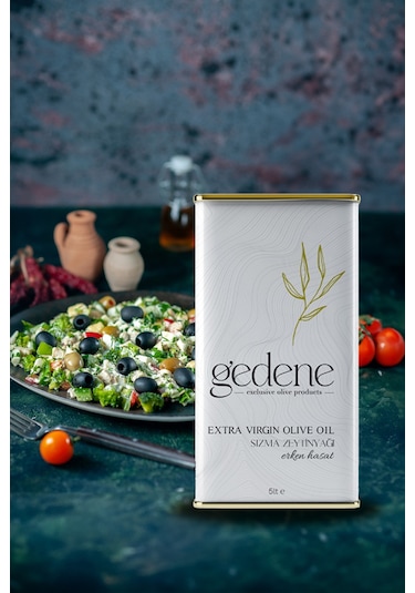 Gedene Erken Hasat Sızma Zeytinyağı 5 L