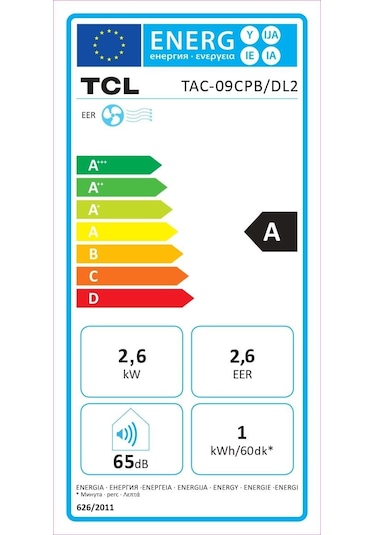 Tcl TAC-09CPB/DL2 9.000 BTU Portatif Klima
