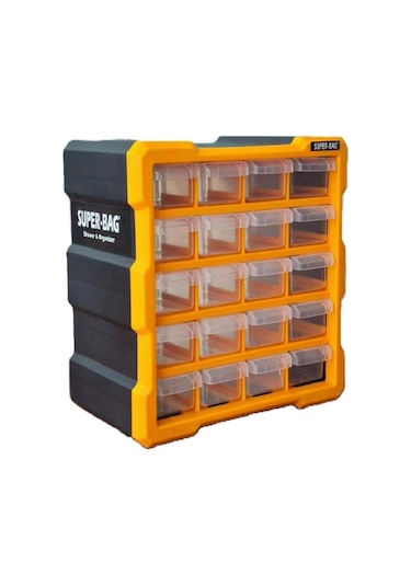 Super Bag Asr-6007 Küçük Monoblok Çekmece 12 Li