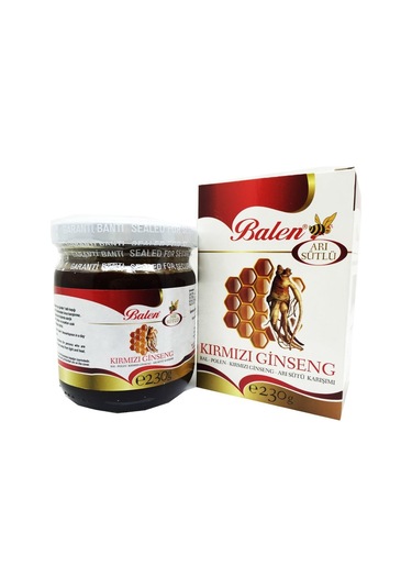 Balen Kırmızı Ginseng Bal Polen Arı Sütü Karışımı 230 G