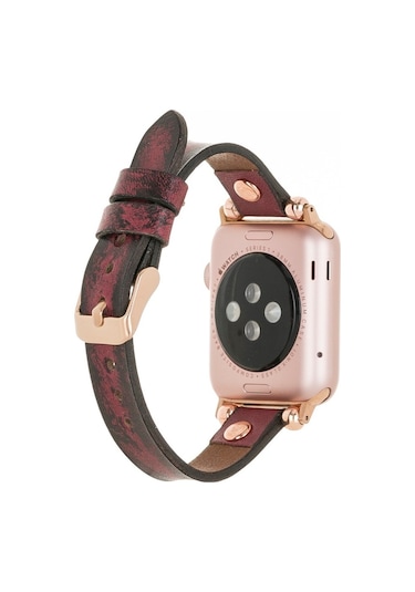 Bouletta Apple Uyumlu  Watch Deri Kordon 38-40-41Mm Vintage Ferro (480815750)