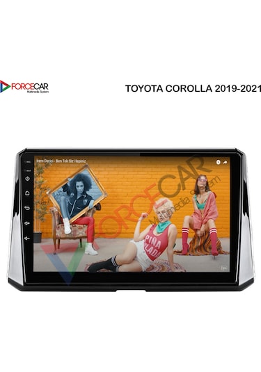 TOYOTA COROLLA 2019_2021 ANDROİD MULTİMEDYA 2_32 KABLOSUZ CARPLAY