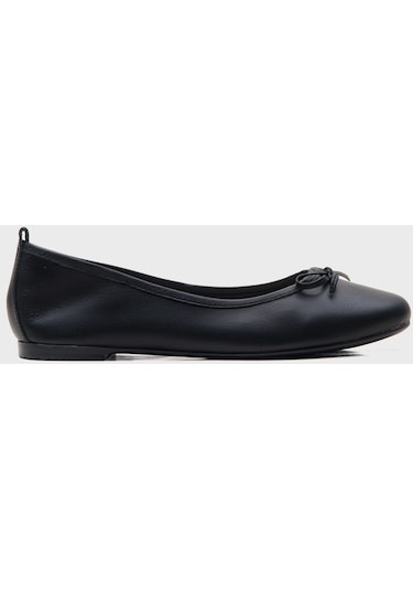 Luvishoes Cilt Kadın Babet Siyah